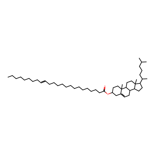 Cholesteryl nervonate structure