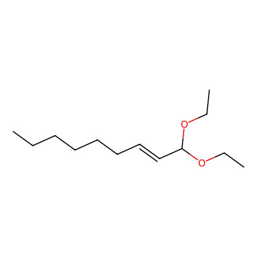 1,1-Diethoxynon-2-ene structure