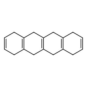 Naphthacene, 1,4,5,6,7,10,11,12-octahydro- structure