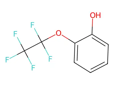 2-(1,1,2,2,2-Pentafluoroethoxy)phenol structure