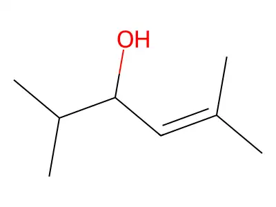 4-Hexen-3-ol, 2,5-dimethyl- structure