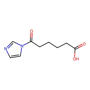 1H-Imidazole-1-hexanoic acid, epsilon-oxo- structure