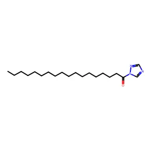 1H-1,2,4-Triazole, 1-(1-oxooctadecyl)- structure