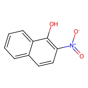 2-Nitro-1-naphthol structure