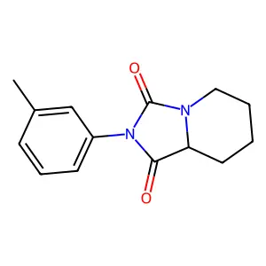 2-(3-Methylphenyl)tetrahydroimidazo[1,5-a]pyridine-1,3(2h,5h)-dione structure