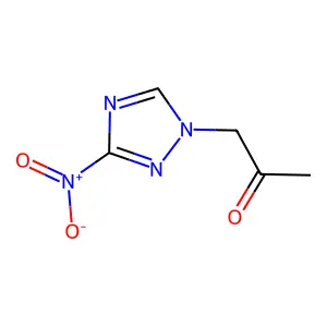 1-(3-Nitro-1H-1,2,4-triazol-1-yl)propan-2-one structure