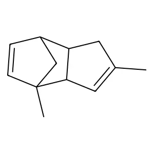 Tricyclo[5.2.1.0(2.6)]deca-3,8-diene, 1,4-dimethyl structure