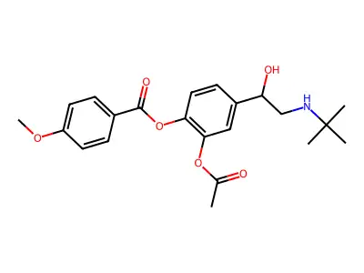 Nisbuterol structure