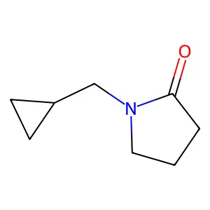 1-(Cyclopropylmethyl)pyrrolidin-2-one structure