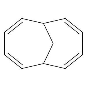 Bicyclo(4.4.1)undeca-1,3,5,8-tetralene structure