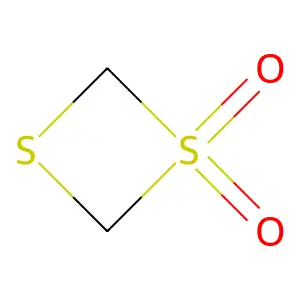1,3-Dithietan-1,1-dioxide structure