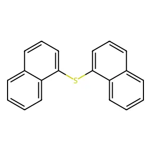 Di(1-naphthyl)sulfide structure