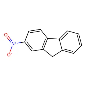 2-Nitrofluorene structure