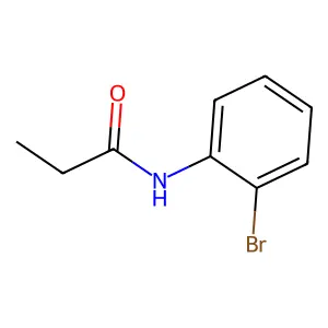N-(2-bromophenyl)propanamide structure