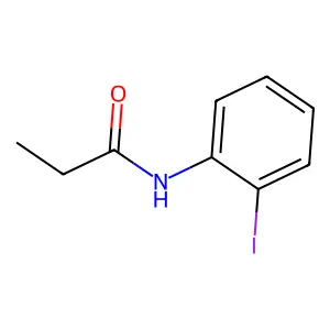 N-(2-iodophenyl)propanamide structure
