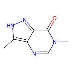 3,6-dimethyl-2H-pyrazolo[4,3-d]pyrimidin-7-one structure
