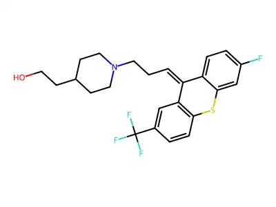cis-Piflutixol structure