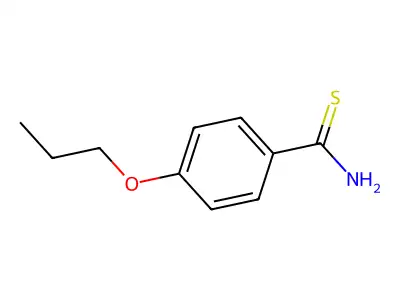 4-Propoxybenzene-1-carbothioamide structure