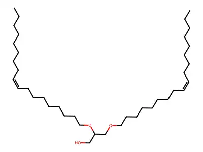 2,3-Bis(octadec-9-enoxy)propan-1-ol structure