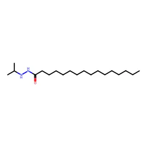 N'-propan-2-ylhexadecanehydrazide structure