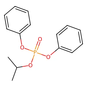 1-甲基乙基二苯基磷酸酯 structure