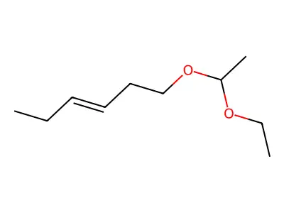 3-Hexene, 1-(1-ethoxyethoxy)-, (E)- structure