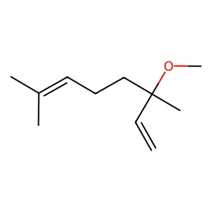 O-Methyllinalool, (+-)- structure