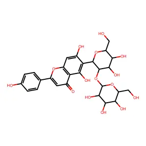 Glucoisovitexin structure