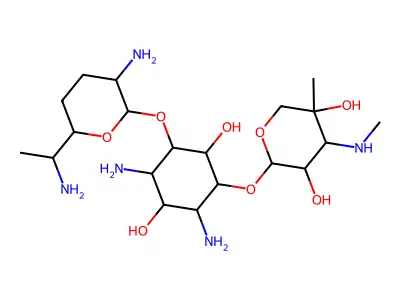 2-Hydroxygentamicin C2 structure