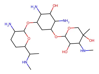 5-Deoxygentamicin C1 structure