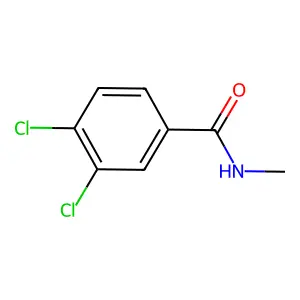 3,4-dichloro-N-methylbenzamide structure