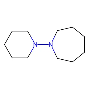 1H-Azepine, hexahydro-1-(1-piperidinyl)- structure