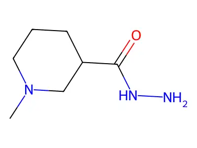 1-Methylpiperidine-3-carbohydrazide structure
