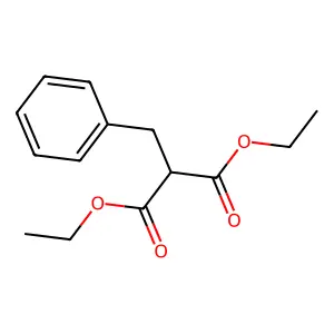 Diethyl 2-benzylpropanedioate structure