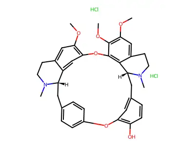(+)-Berbamine structure