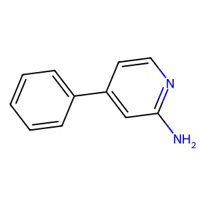 4-苯基-2-吡啶胺 structure