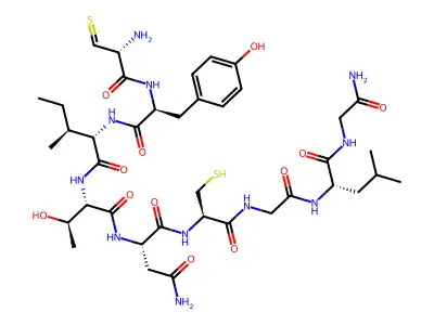 oxytocin, Thr(4)-Gly(7)- structure