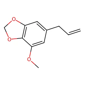 肉豆蔻醚 structure