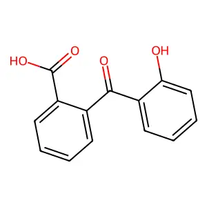 Benzoic acid, 2-(2-hydroxybenzoyl)- structure