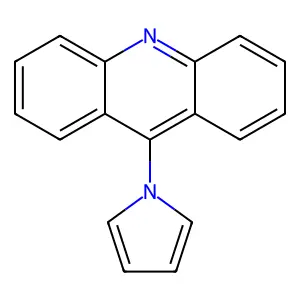 Acridine, 9-(1H-pyrrol-1-yl)- structure
