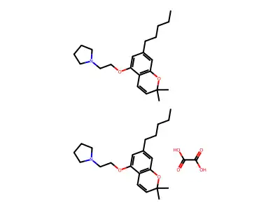 C22H33NO2.1/2C2H2O4 structure