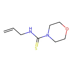N-(prop-2-en-1-yl)morpholine-4-carbothioamide structure