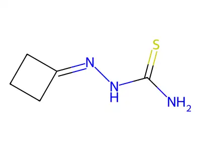 2-Cyclobutylidenehydrazine-1-carbothioamide structure