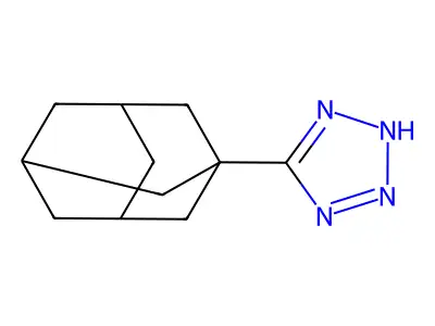 5-Adamantan-1-yl-2H-tetrazole structure