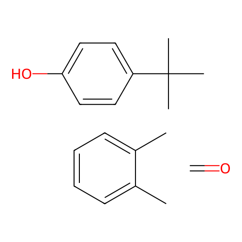 4-Tert-butylphenol;formaldehyde;1,2-xylene structure