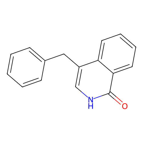 4-Benzyl-1isoquinolinone structure