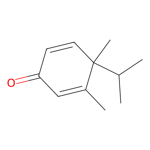 4-Isopropyl-3,4-dimethylcyclohexa-2,5-dienone structure