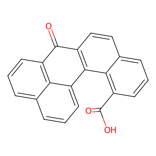 7-oxo-7H-dibenzo[a,kl]anthracene-13-carboxylic acid structure