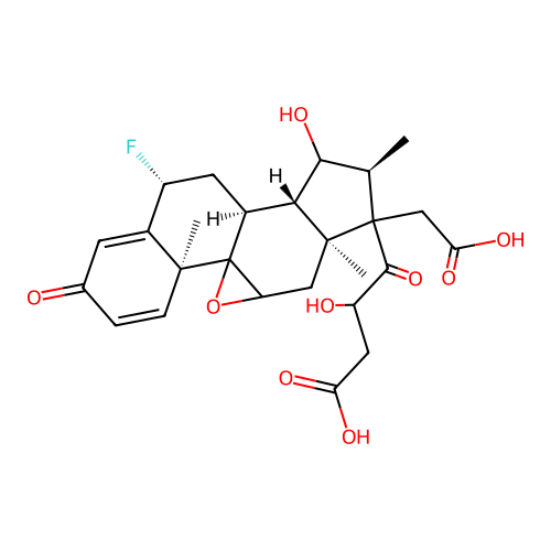 C26H31FO7 structure