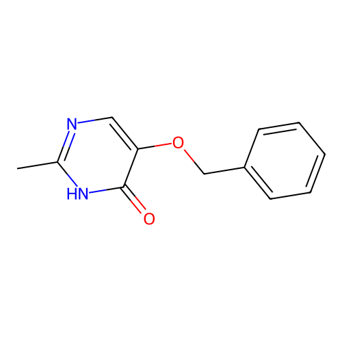 5-(Benzyloxy)-2-methylpyrimidin-4(3h)-one structure
